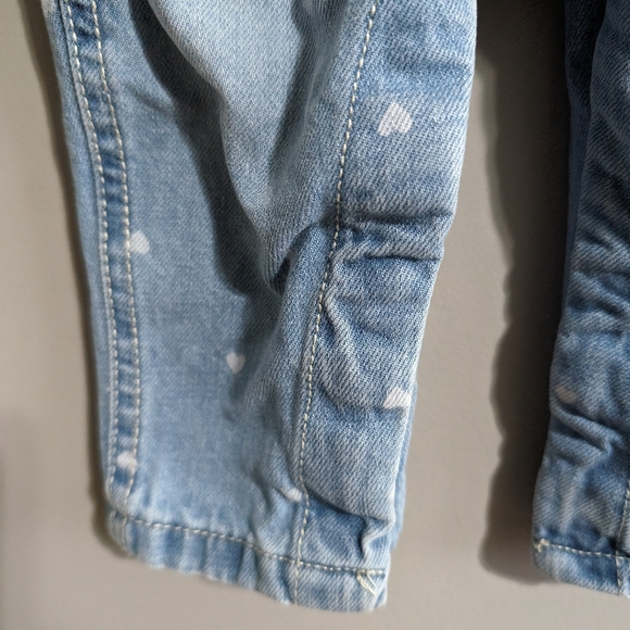 Baby OshKosh B'Gosh denim overalls heart pocket 9M - Picture 5 of 10